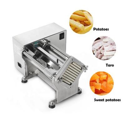 China Chips Carrot Slicer Stainless Steel Electric Chips Hotel Potato Cutter Vegetable Fruit Shredding Machine Electric French Fries Cutters| for sale