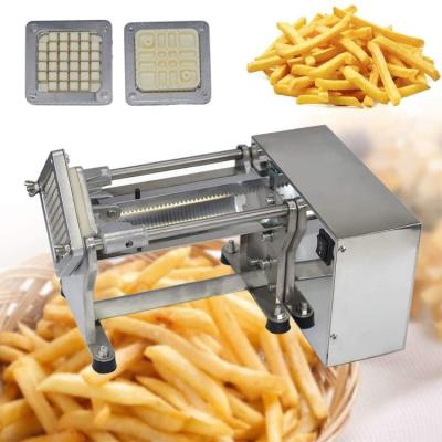 China Hotels Electric Stainless Steel Potato French Fries Cutter for sale