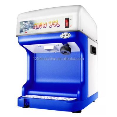 China Outdoor Automatic Ice Crushers Snow Cone Crush Ice Shaver Machine Commercial for sale