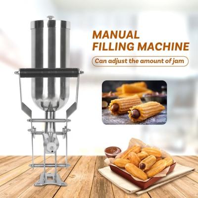 China Commercial winery churros 5L filler and spanish fill machine for filling peanut butter dispenser for sale for sale