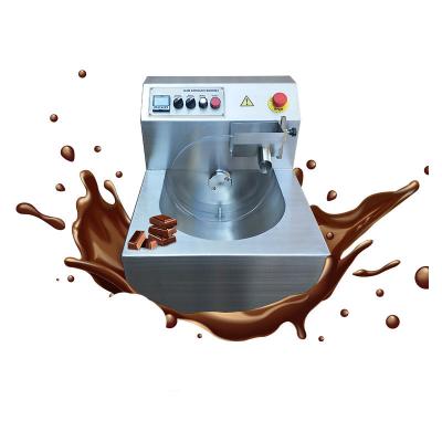 China Multifunctional Vegetable Processing Plant 8/15/30 Kg Per Hour Chocolate Melting/Tempering/Coating Making Machine Small Mold Casting Melting Machinery for sale