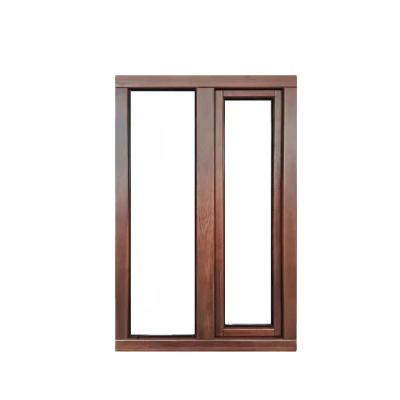 China Cheap New Folding Screen Wind-Windows 68mm Design Solid Wood Classica, Tilt&Turn Casement Wood Windows at Factory Price in China for sale