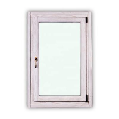 China Hot Sale Swing Security Home Glass Windows With Wooden Frame for sale