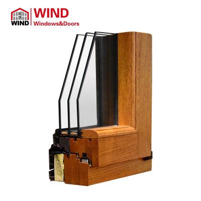 China Wood Folding Screen China Manufacturer PHI Certified Best Aluminum Clad Passive Windows for sale