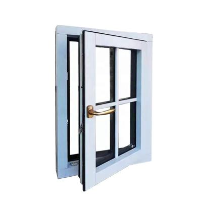 China High Quality Indoor French Swing Casement Opening Arch Window for sale