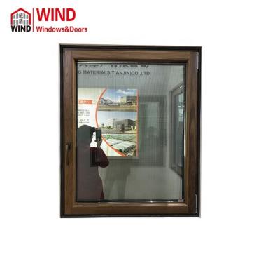 China Decorative Swing Home Wooden Windows Interior Grilles Latest Designs Security Bar Window for sale