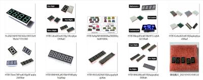 China Polarizer Film 7 Segment LED Display Digital TN/STN/FSTN Monochrome 4in for sale