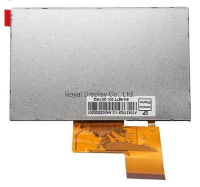 Κίνα 480X3 (RGB) X272 επιτροπή At043tn24 V. 1 40 καρφίτσα FPC Innolux LCD 4,3 ίντσας για το αυτοκίνητο προς πώληση