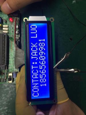 China Fstn 16X4 Dot Matrix LCD Display COB IC Stn LCD Screen ST7066U Controller for sale