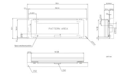 Китай матрица точек 160X40 LCD Gp1135A01 Gp1135A01b емкостное Rtp 16 чисел продается