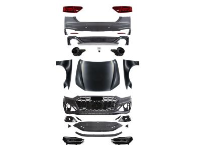 Κίνα RS5 Body Kits για Audi 2008-2016 A5 Αναβάθμιση στο 2020+ RS5 Μπροστά αυτοκίνητο Μπάμπερ Αμαξοστοιχία Φώτα προς πώληση