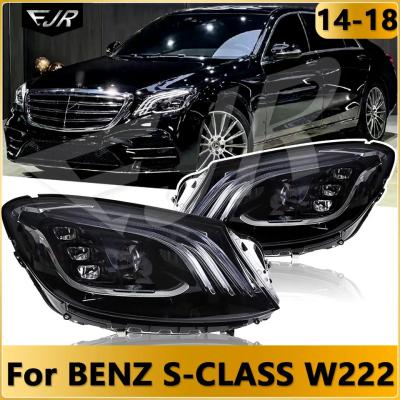 Chine Assemblage de phares à LED pour Mercedes Benz Classe S W222 14-18 Modifié Maybach Feuille avant Drl Virage fluide S65 S63 à vendre