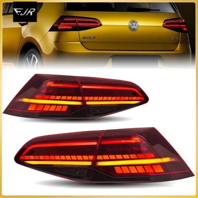 Cina Assemblaggio di luci posteriori per Volkswagen Vw Golf 7 13-21 Retrofit 7.5 Generazione Full Led Rear Tail Light Flow Steering Running in vendita