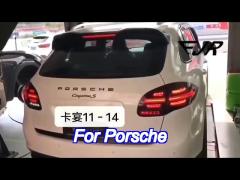 for porsche cayenne 958.1 2011-2014 led tail lights upgraded new car taillights flowing light turn s