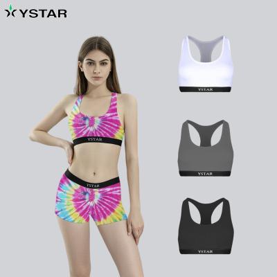 China Custom Printed One Piece Logo Private Label Wholesale High Quality Yoga Bra Fitness Top Sports Wear Sports Bra For Women for sale