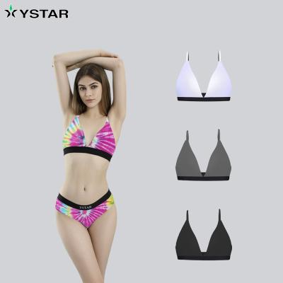 China Custom Printed One Piece Logo Private Label Wholesale High Quality Yoga Bra Fitness Top Sports Wear Sports Bra For Women for sale