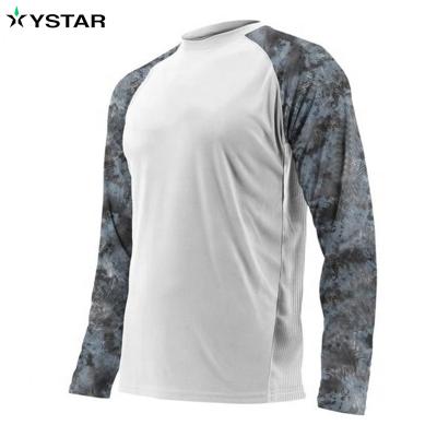 China Long Sleeve Anti-UV Performance Custom UV Protection Fishing Shirts Vented Upf 50 Quick Dry Fishing Wear for sale