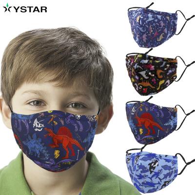 China Reusable Cotton Face Mask Customized Quick Dry Boy Cotton Breathable Dustproof Face Mask Wholesale for sale