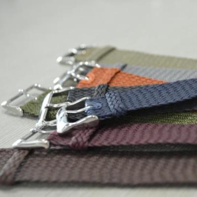 China Fabric Wholesale 22mm NATO Watch Strap Perlon Customizable for sale