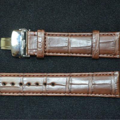 China Real Leather America Alligator Top Quality Watch Band Fashion for sale