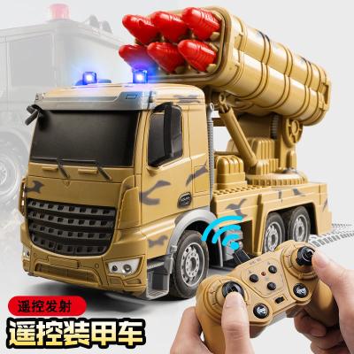 China 2.4G RC Model Car Vehicles RC Model Military Truck rc trucks racing car rc toys kids gift upgrade proportional remote control version for sale