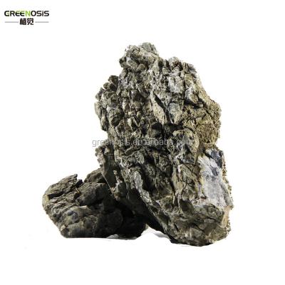 China Viable Aquarium Decoration Dragon Stone Aquarium Tank Greenosis Seiryu Rock Stone Decoration for sale