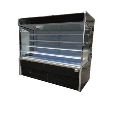 China Open Type Display Single-temperature Commercial Multideck Refrigerator Built In Open Compressor Refrigerator for sale