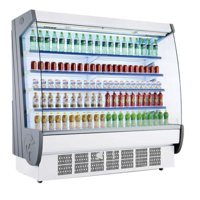 China F4-20 Multideck Single-temperature Display Fridge Right Front Open Display Fridge For Supermarket And Restaurant for sale