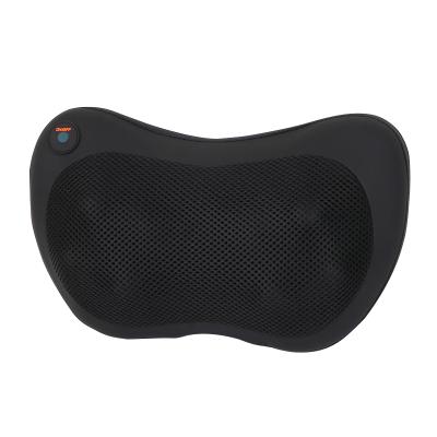 China Body massage pillow with heat shiatsu home and new car relaxation massage pillow for sale