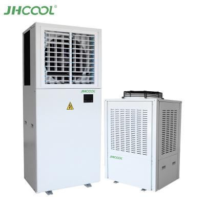 China JHCOOL Factory Floor Standing Industrial Square Meter Evaporative Power Saving Air Conditioning Cover 200 Air Conditioner With Cooling Pad for sale