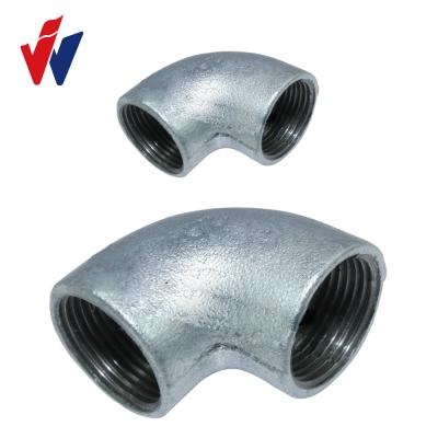 China Give Water Pipe Fitting Item Name 1090 Malleable Elbow Fittings for sale