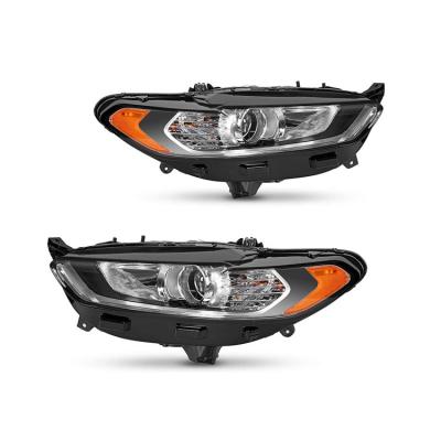 China Car Parts Spare Body Parts Ford Fusion LED Projector Headlights 2013-2016 for sale