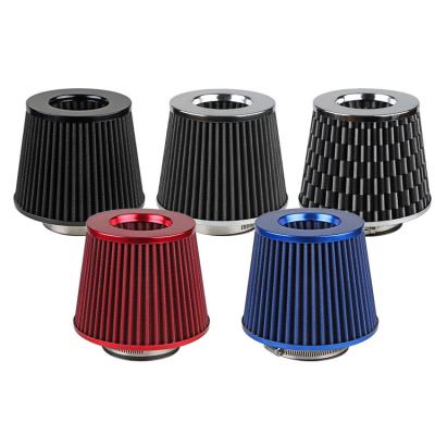 China 100%new Universal Modified 3 Inch Cone 73mm Autofiltro De L'Aire JDM Autofiltro JDM Super Power Flow Car Air Intake Air Intake Filters for sale