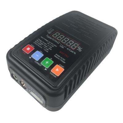 China Smart LED Indicator 60W 6A AC DC 1S 3.7V to 6S 22.2V Dual Balance Lipo Battery Charger Discharger RC for sale