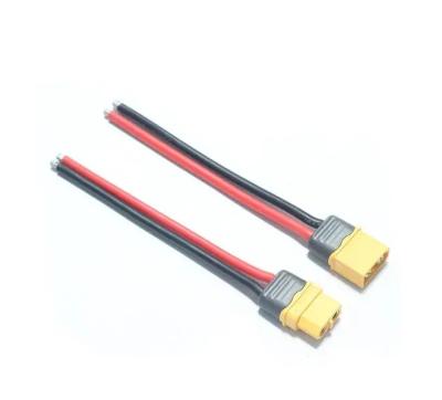 China AMUSEMENT Underground XT60+ Plug Connector 14AWG 10cm Power Cable Wire - Male for sale