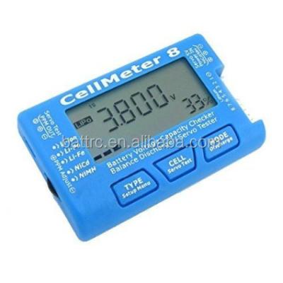 China Smart Cellmeter 8 Battery Voltage Capacity Balance Discharger Balance Controller / Servo Tester System Voltage 12 Volt for sale