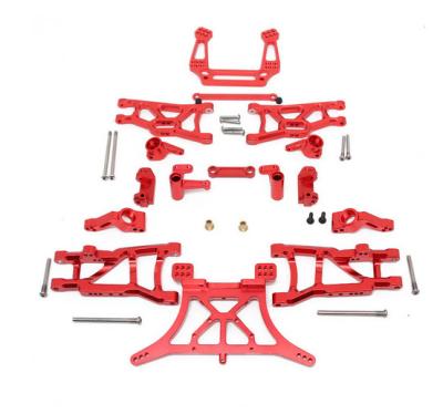 China Aluminum Alloy Metal Upgrade Chassis Parts Kit For TRX Remote Control RC Model Cars for sale