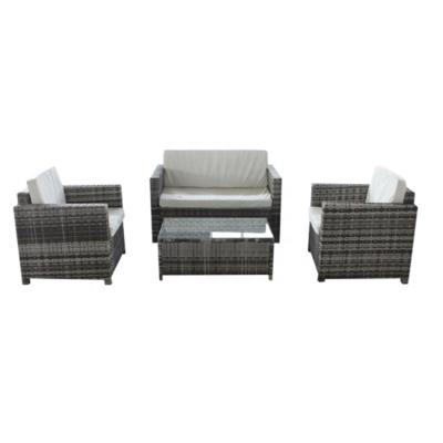 China Garden Set New Style Outdoor Garden Patio Furniture Rattan / Wicker Furniture Sets Garden Leisure Modern Dining Sofa Sets for sale