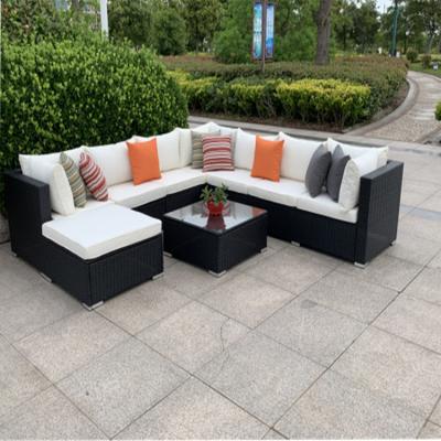 China Garden Set Garden 2019 New Good Sale Outdoor Furniture Rattan Sofa Set for sale