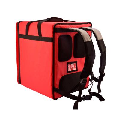 China Wholesale Red Insulated Dual Platform Thermal Backpack Factory Delivery Bag High Quality Rucksack Bag for sale