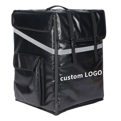 China Hot Selling Matte Black Insulated Food Delivery Backpack Wholesale Product Food Delivery Backpack for sale