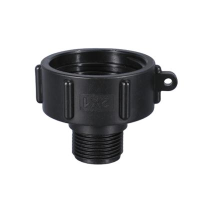 China Indoor or Outdoor Garden IBC Water Tank Fitting 60mm Raw Thread 1 Inch Reducer End Raw Connector Garden Hose Pipe Adapter New for sale