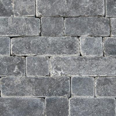 China Modern Factory Direct High Quality Tumbled Gray Limestone Pavers for sale