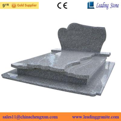 China Large EUROPEAN high quality natural granite headstone for sale