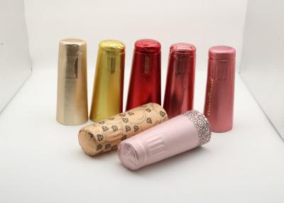 China Champagne Aluminium Foil Capsules für Sekt-und Wodka-Flaschen-Psychiaters-Kappen zu verkaufen