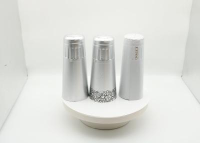 China Champagne Aluminium Foil Capsules for Sparkling Wine and Vodka Bottle Shrink Caps for sale