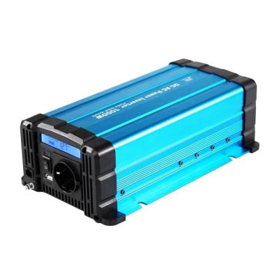 China Home/Office/Caravan/Yacht 1000W Power Pure Sine Wave Inverter 24 Volt DC 110v 230v AC For Car Electric Drill for sale