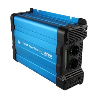 China HOT 2000W Solar Power System Home Car DC/AC Inverter Off Grid Pure Sine Wave Solar Power Inverter for sale