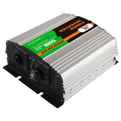 China Modified Off-Grid Solar Power System Sine Wave Car Power Inverter 1500W DC to AC Solar Inverter for sale