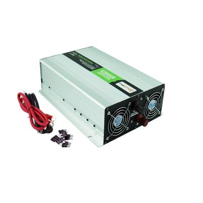 China Solar System 2000W Pure Sine Wave Power Inverters With 15A Battery Charger Inverter DC12V To AC220V 50Hz for sale